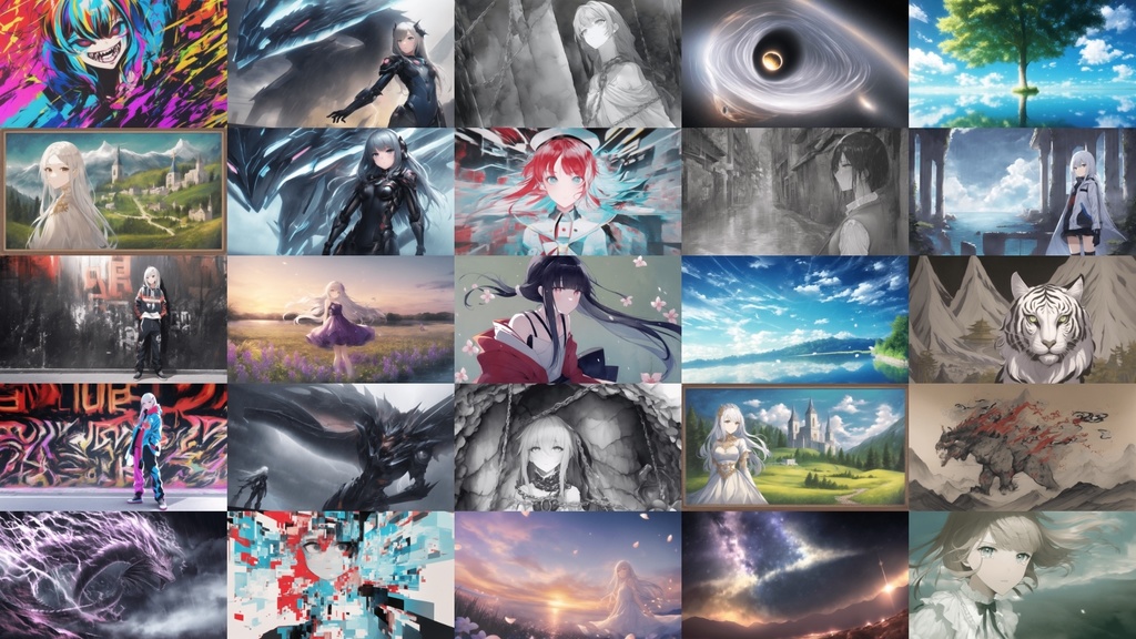 【コンセプトアート素材1】著作権フリーの高解像度画像(100枚)