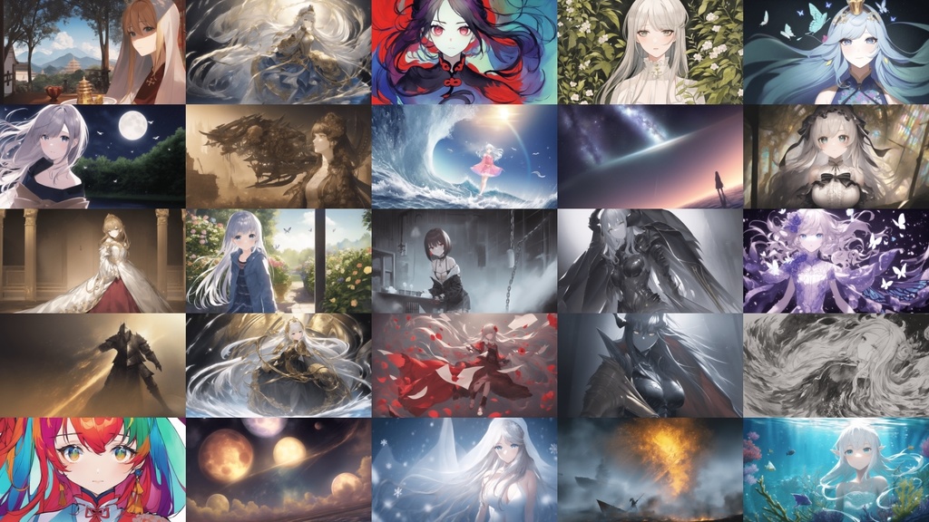 【コンセプトアート素材3】著作権フリーの高解像度画像(100枚)