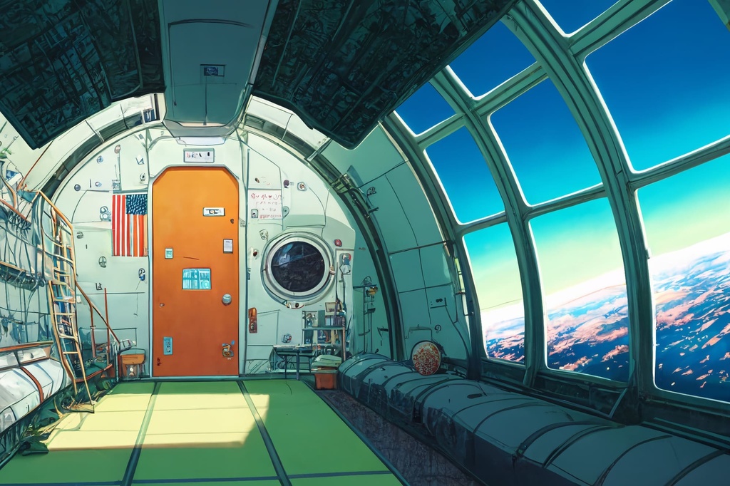 【アニメ映画風の乗り物系の背景】著作権フリーの高解像度画像(100枚)