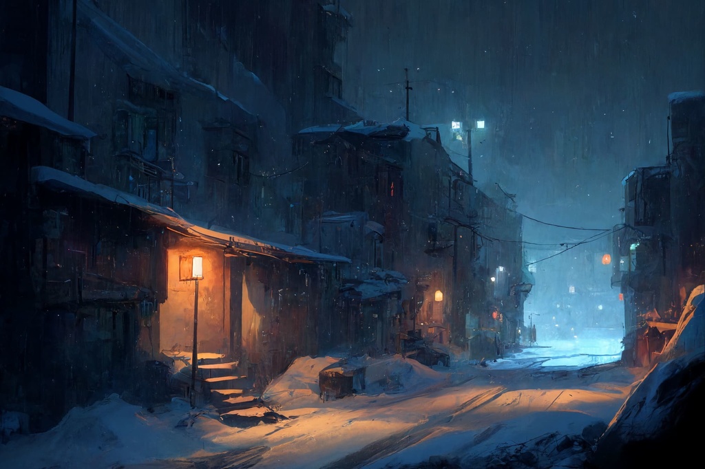 【美麗で幻想的な雪国系の背景】著作権フリーの高解像度画像(100枚)