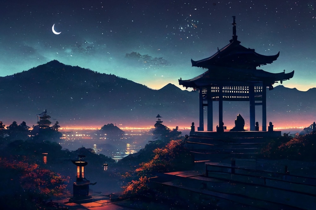 【美麗で幻想的な和風系の背景】著作権フリーの高解像度画像(100枚)