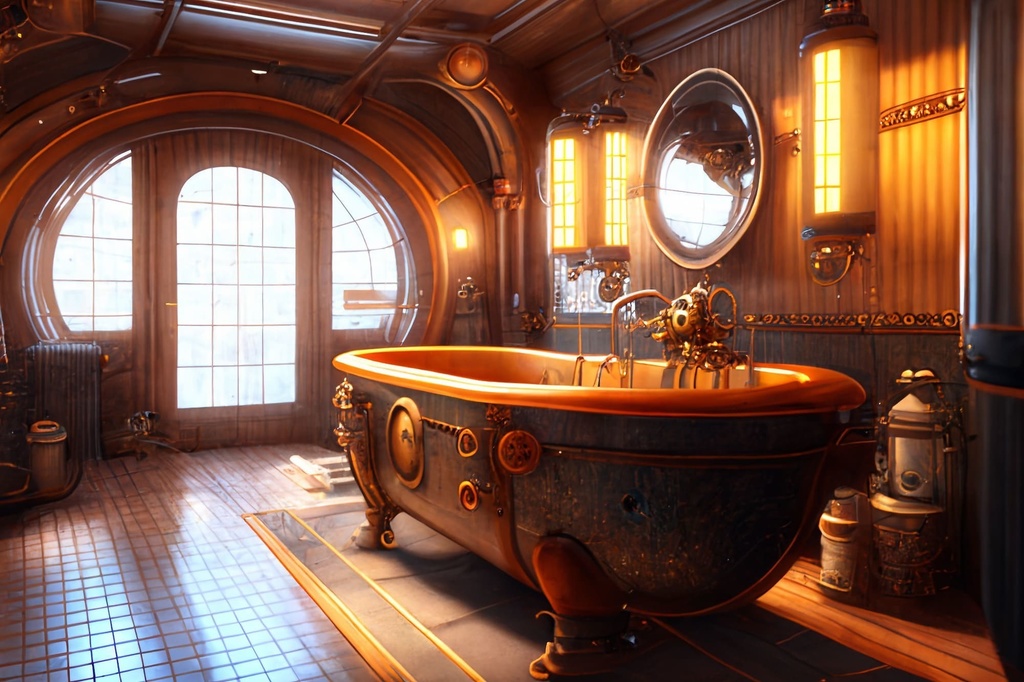 【超リアルなスチームパンク背景】著作権フリーの高解像度画像(100枚)