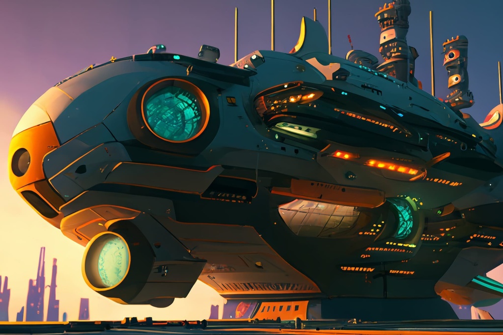 【超リアルなサイバーパンク背景】著作権フリーの高解像度画像(100枚)