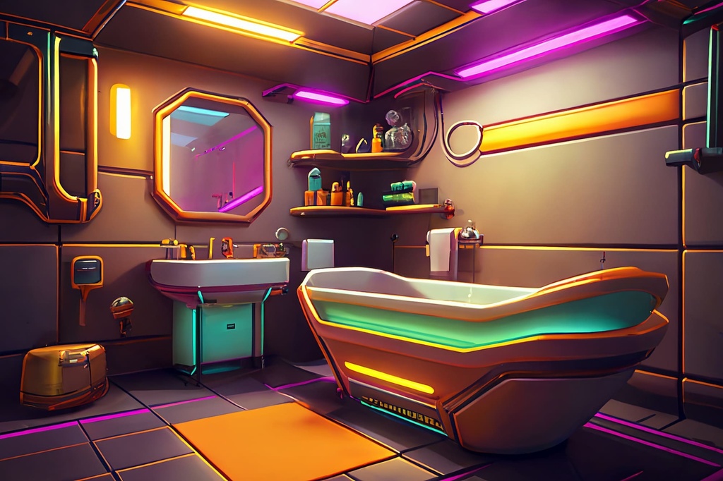 【超リアルなサイバーパンク背景】著作権フリーの高解像度画像(100枚)