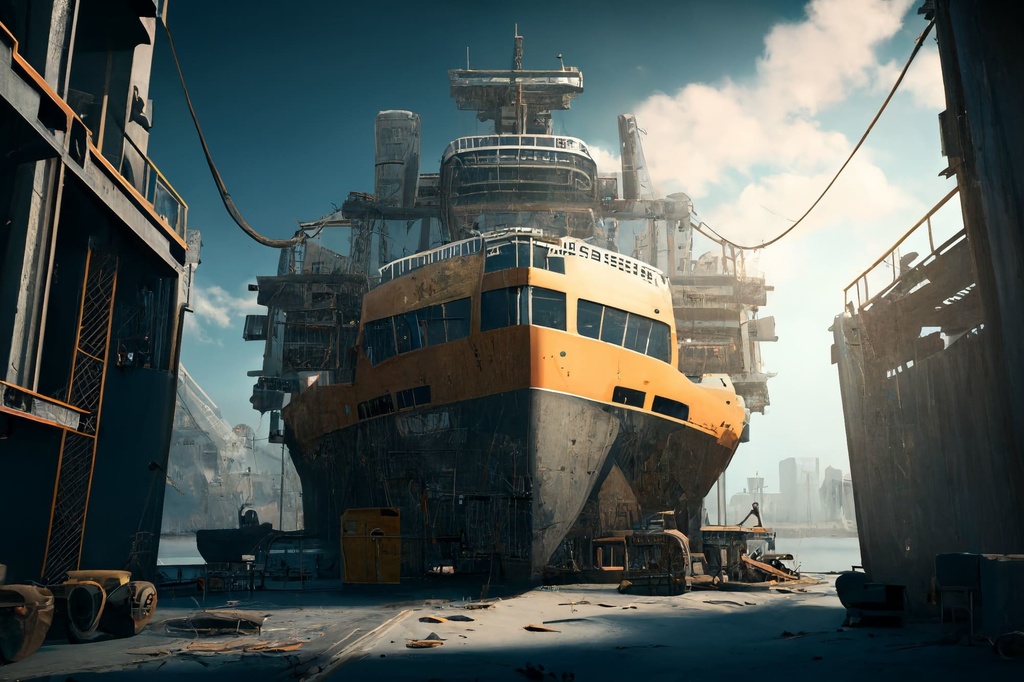 【超リアルな廃墟系の背景】著作権フリーの高解像度画像(100枚)