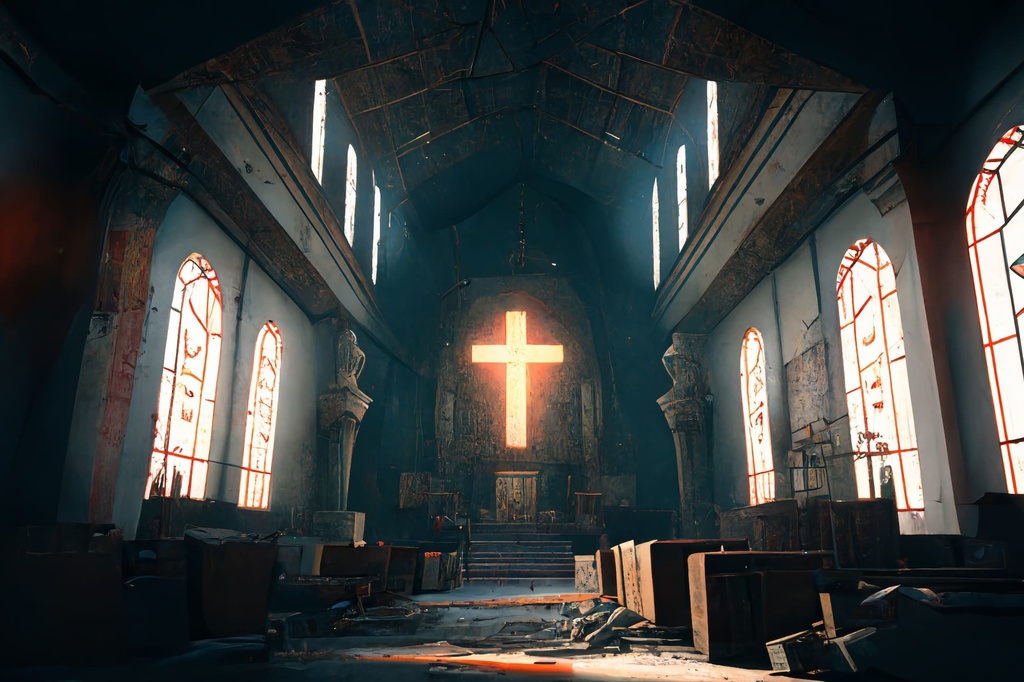 【超リアルな廃墟系の背景】著作権フリーの高解像度画像(100枚)