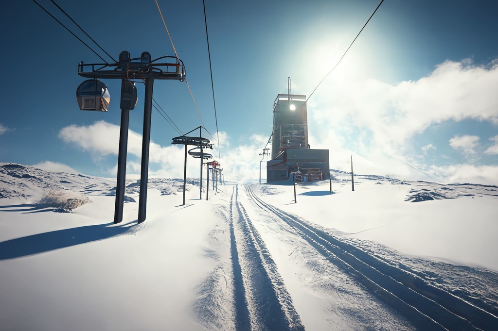 【超リアルな雪国系の背景】著作権フリーの高解像度画像(100枚)