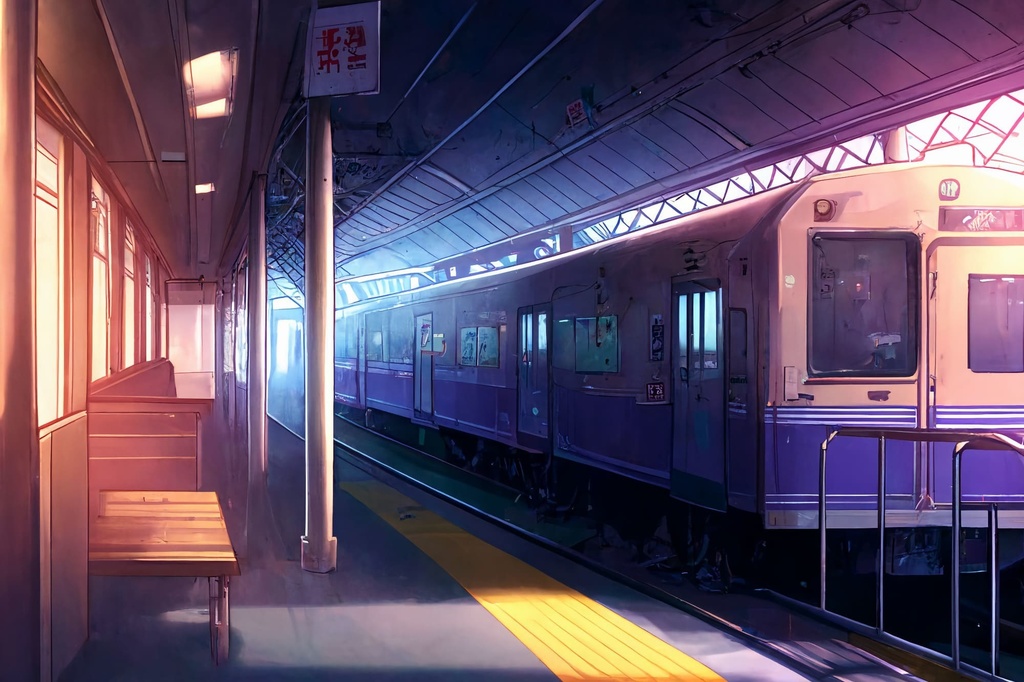 【アニメ映画風の和風系の背景】著作権フリーの高解像度画像(100枚)