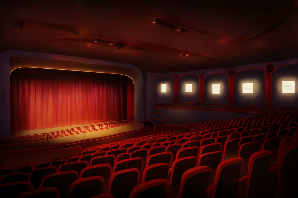 【商業娯楽系施設のイラスト背景】著作権フリーの高解像度画像(100枚)