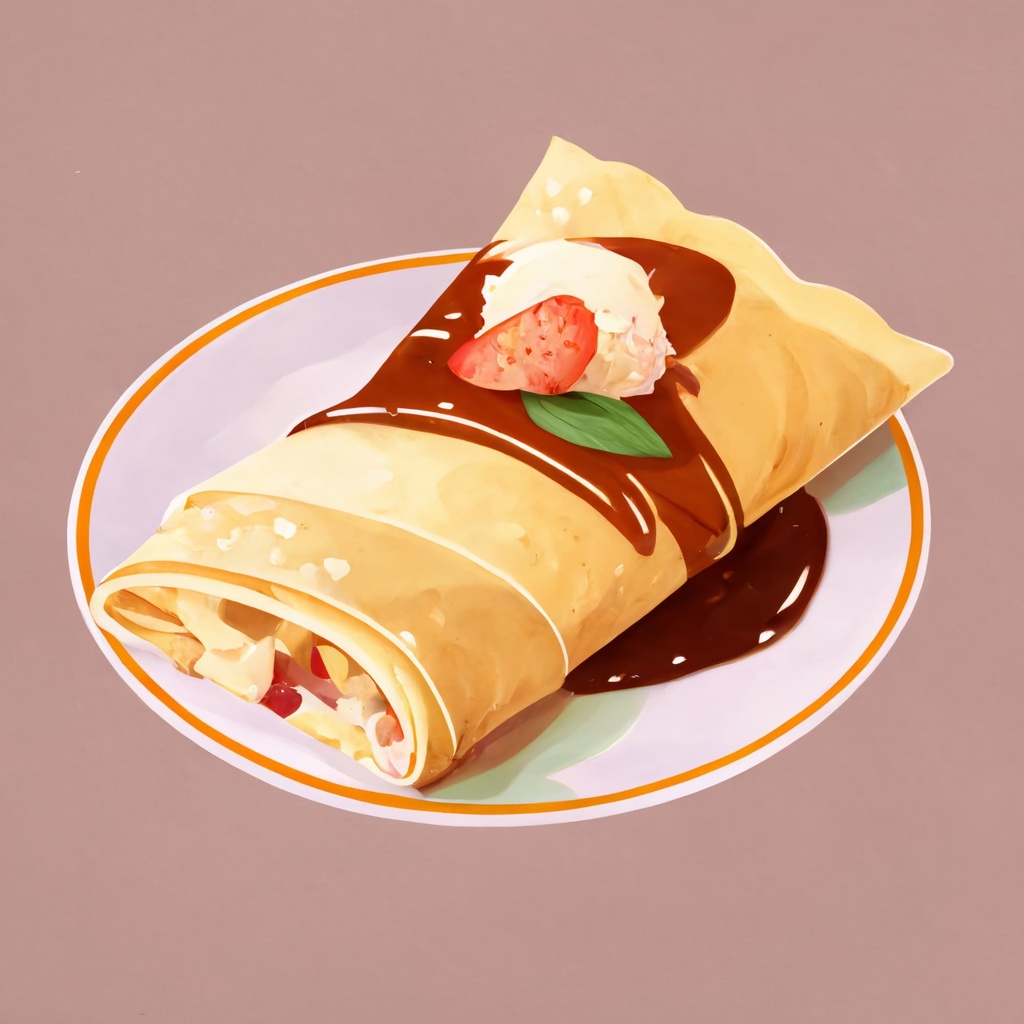 【色々なデザートのイラスト】著作権フリーの高解像度画像(100枚)