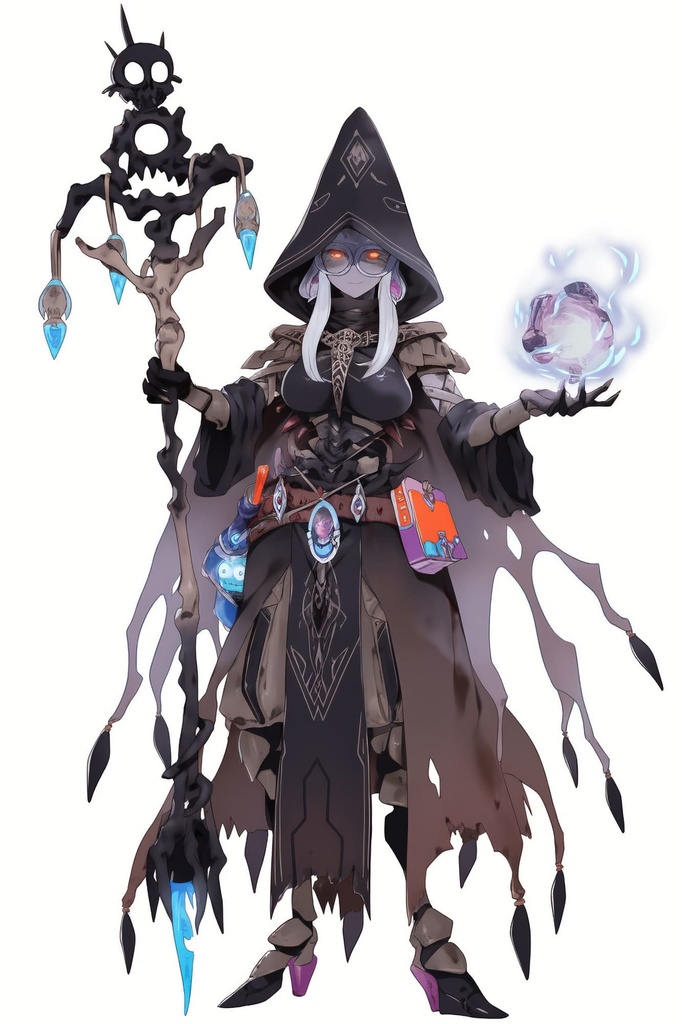 【女キャラ全身立ち絵ジョブ別1】著作権フリーの高解像度素材(100枚)