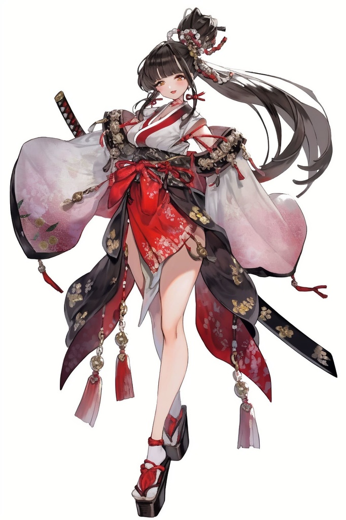 【女キャラ全身立ち絵ジョブ別1】著作権フリーの高解像度素材(100枚)