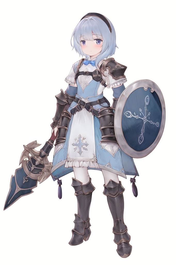 【女キャラ全身立ち絵ジョブ別1】著作権フリーの高解像度素材(100枚)