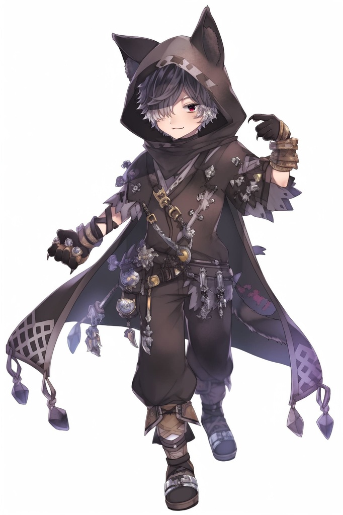 【男キャラ全身立ち絵ジョブ別1】著作権フリーの高解像度素材(100枚)