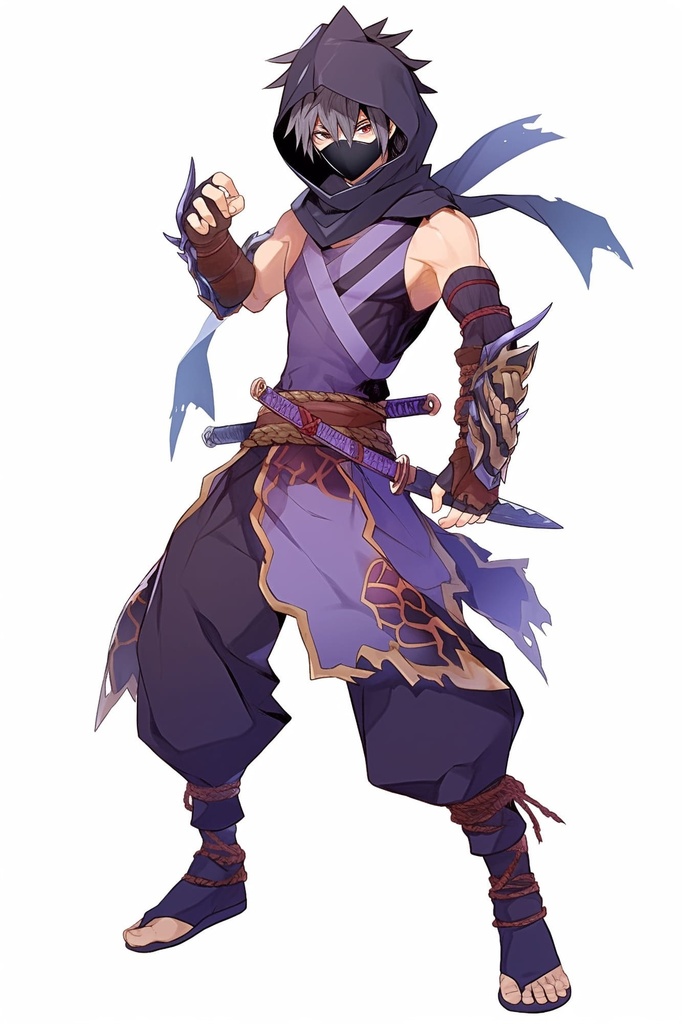 【男キャラ全身立ち絵ジョブ別1】著作権フリーの高解像度素材(100枚)