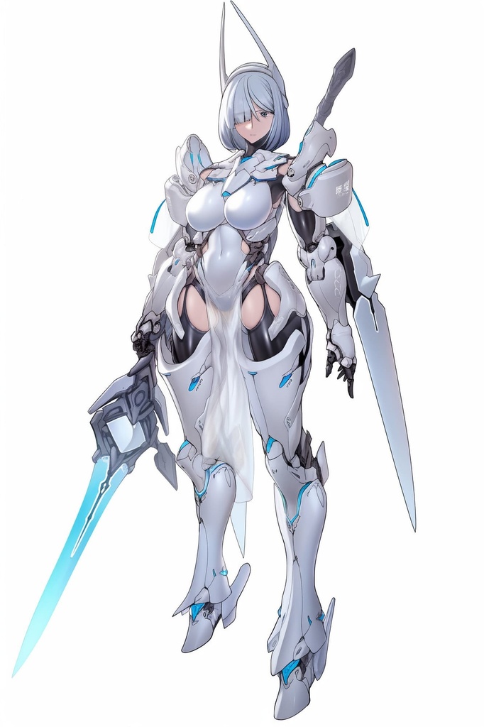 【女キャラ全身立ち絵ジョブ別4】著作権フリーの高解像度素材(100枚)