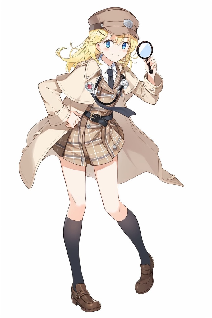 【女キャラ全身立ち絵ジョブ別5】著作権フリーの高解像度素材(100枚)