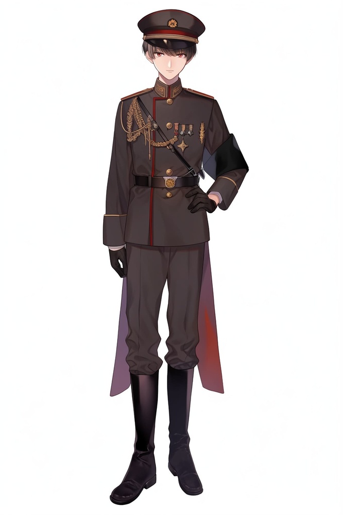 【男キャラ全身立ち絵ジョブ別5】著作権フリーの高解像度素材(100枚)