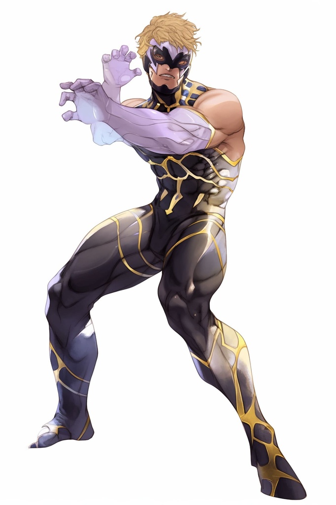 【男キャラ全身立ち絵ジョブ別5】著作権フリーの高解像度素材(100枚)