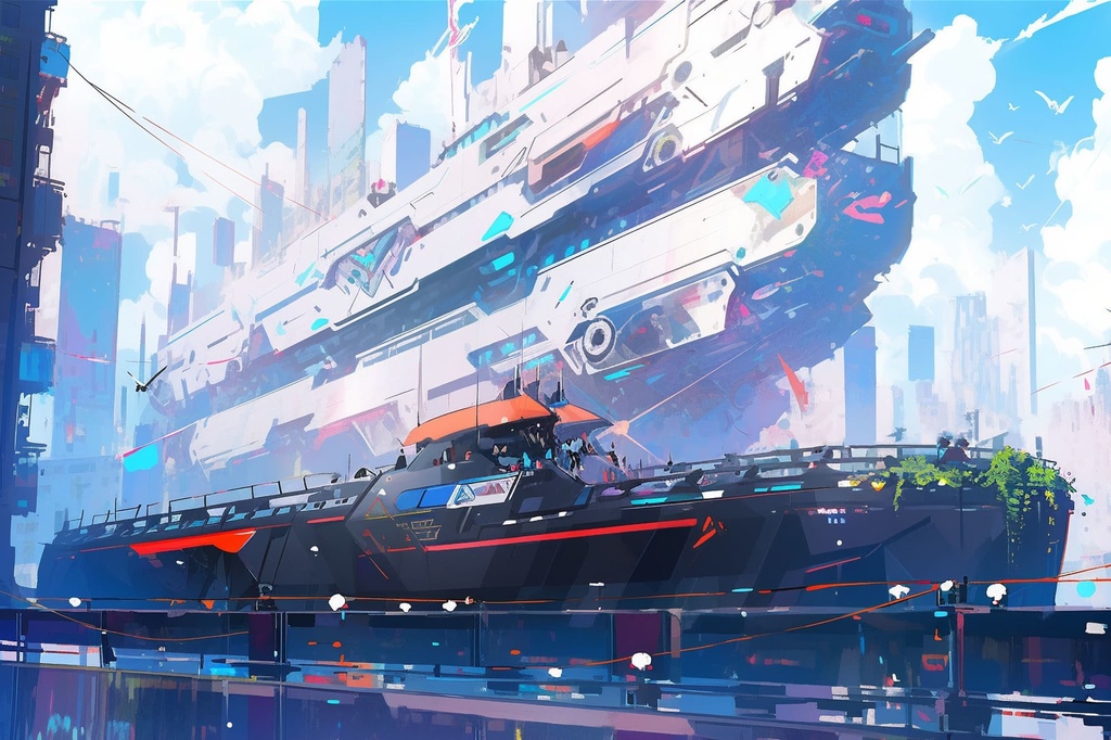 【繊細芸術的サイバーパンク背景】著作権フリーの高解像度画像(100枚)