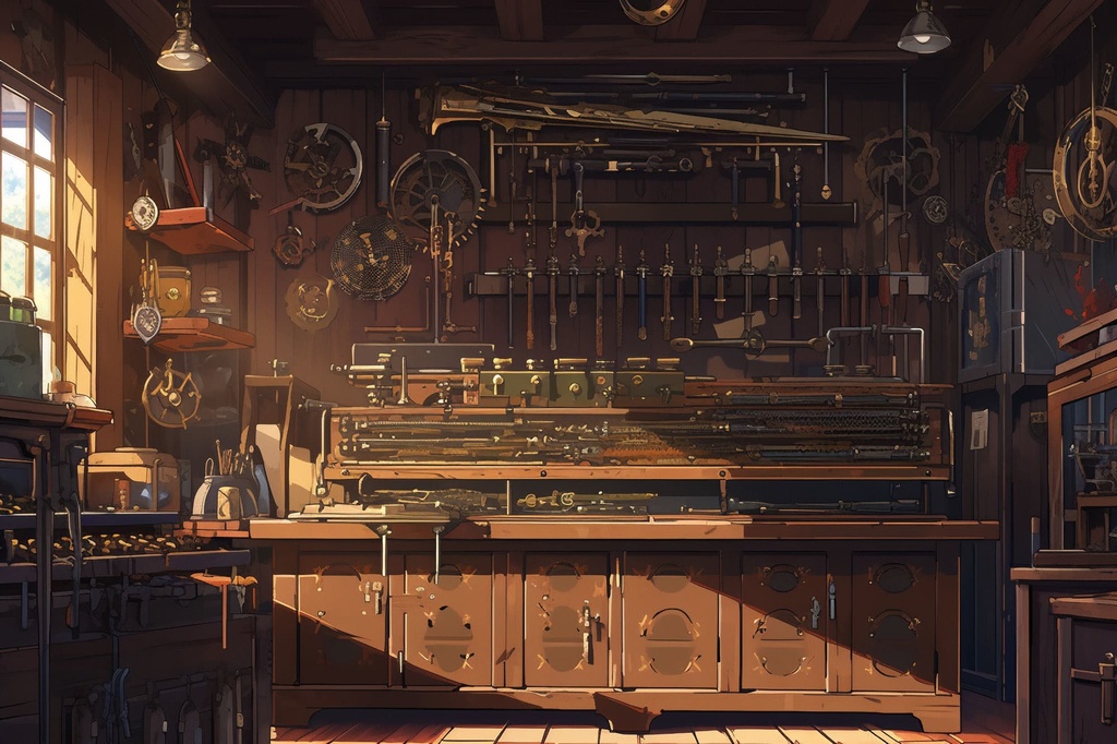 【繊細芸術的スチームパンク背景】著作権フリーの高解像度画像(100枚)