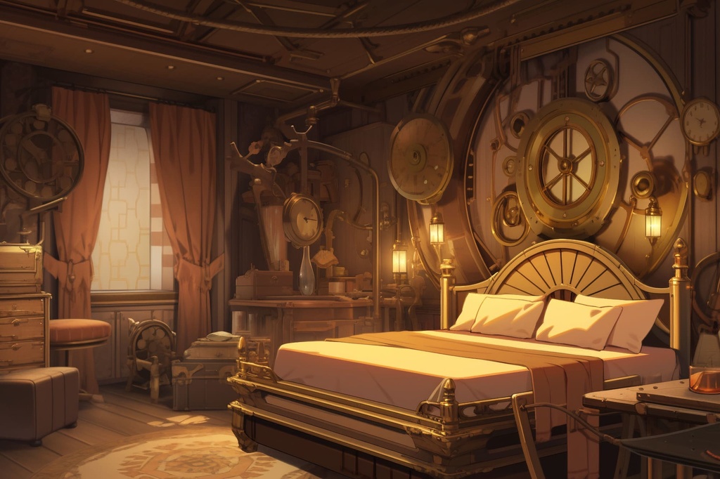 【繊細芸術的スチームパンク背景】著作権フリーの高解像度画像(100枚)