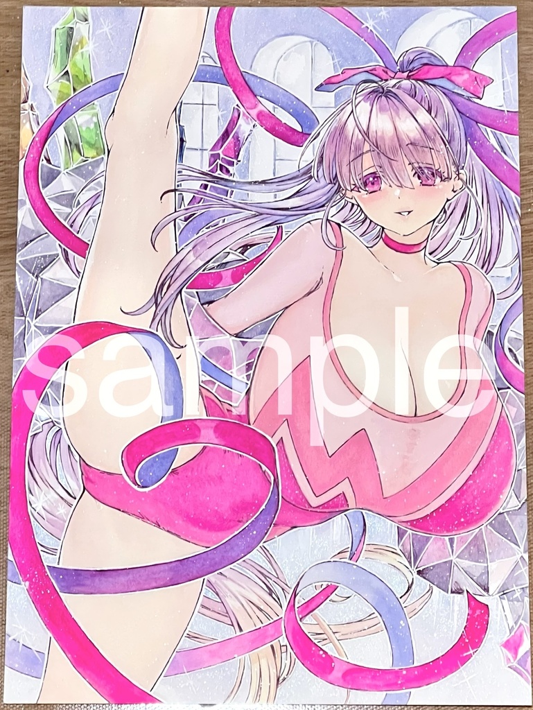 【アナログ原画】パッションリップ(fgo)【A4/水彩】