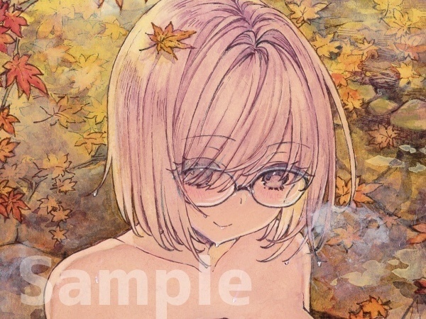 【アナログ原画】マシュ(fgo)【A4/水彩】