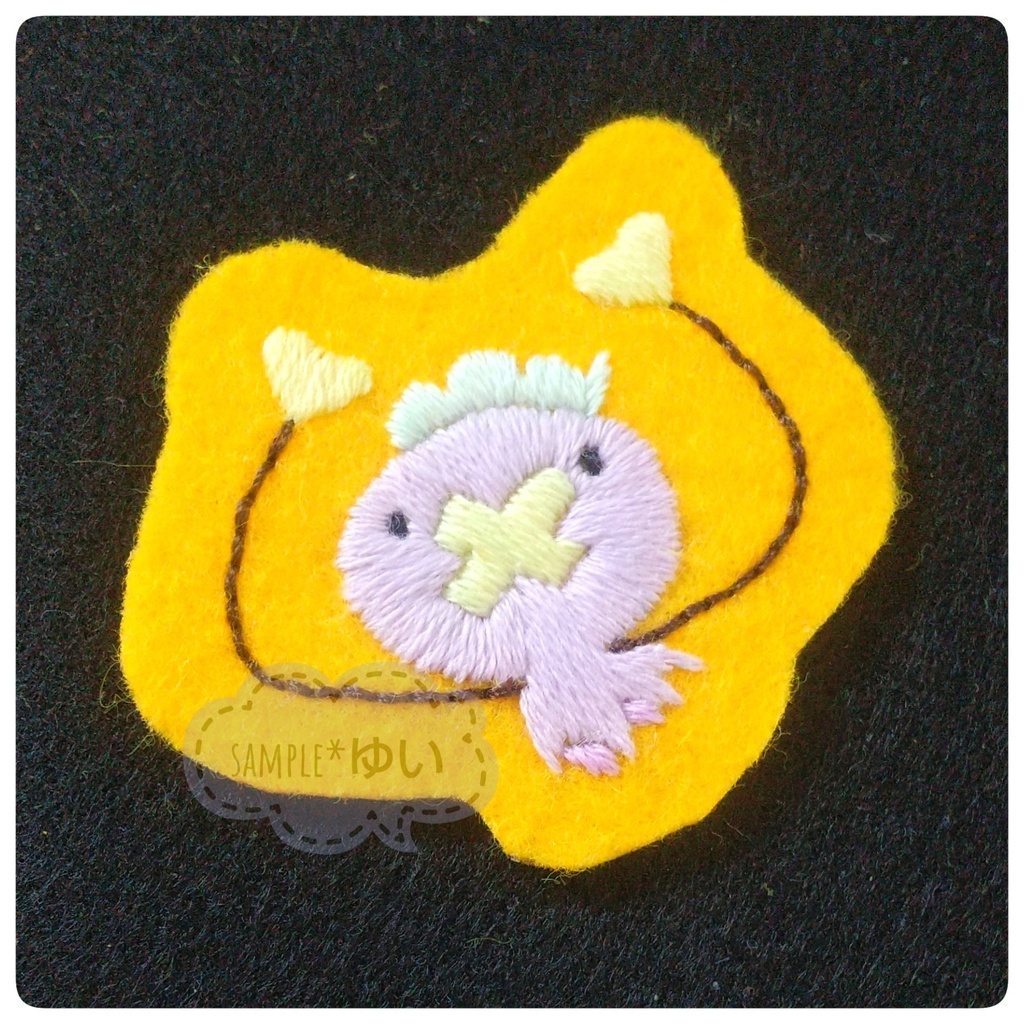 【フワンテ】刺繍ワッペン