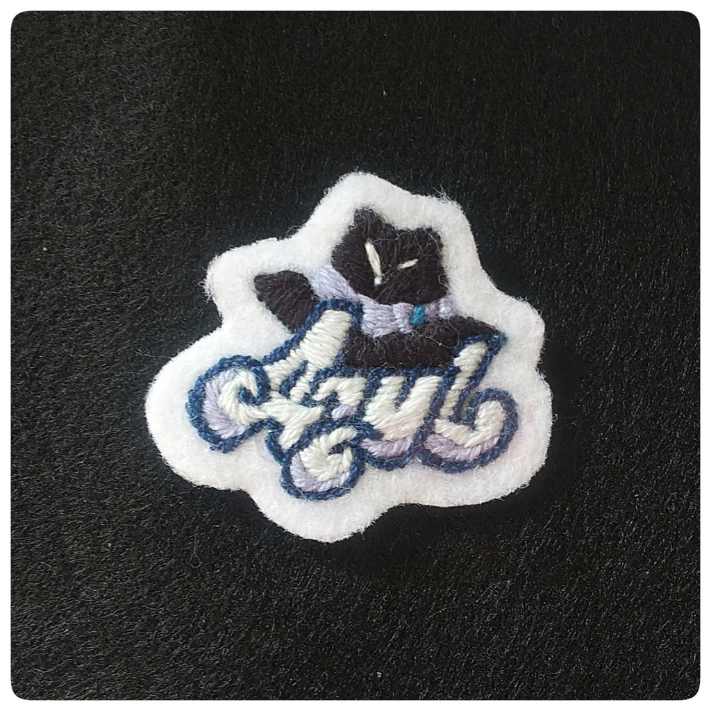 【アズール】刺繍ワッペン