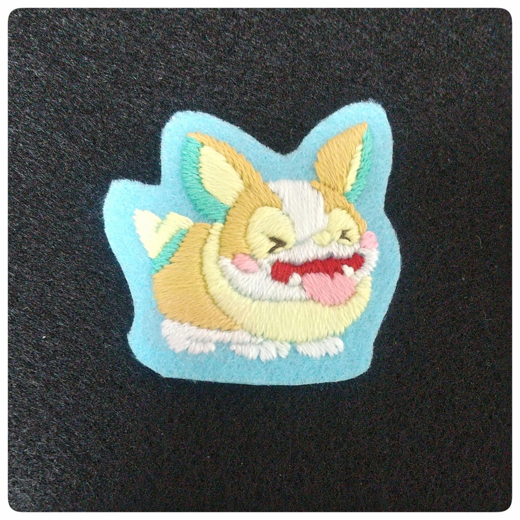 【ワンパチ】刺繍ワッペン