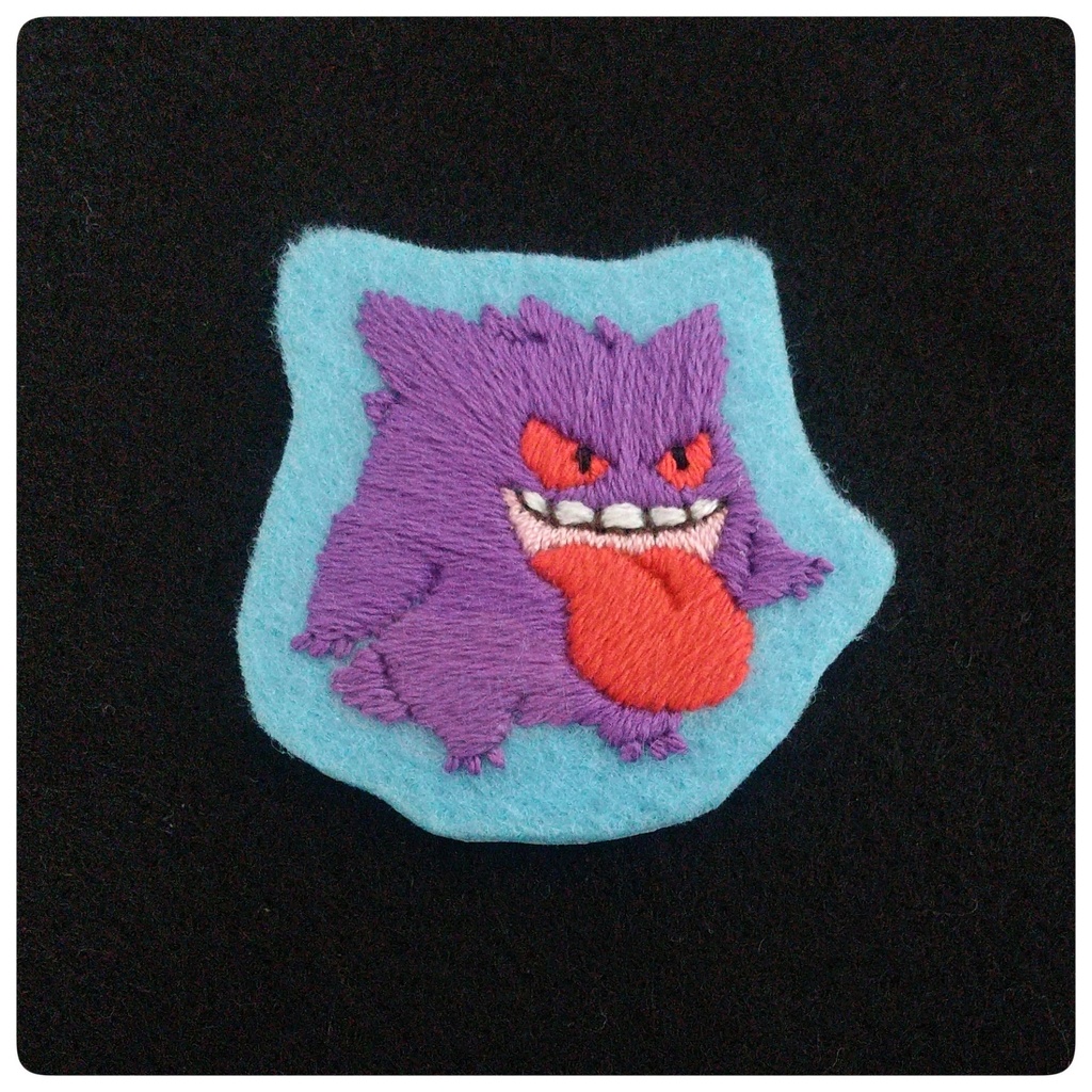 【ゲンガー】刺繍ワッペン 