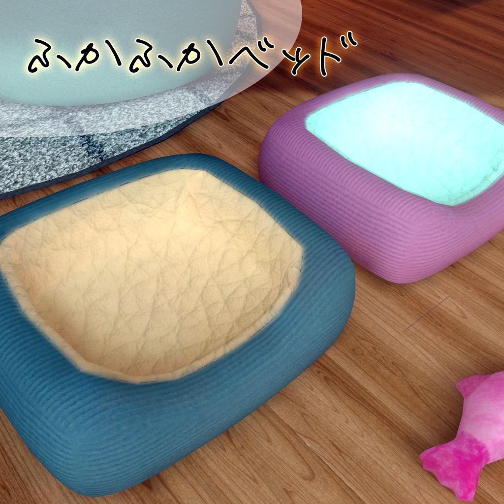 猫雑貨いろいろ 3Dモデル