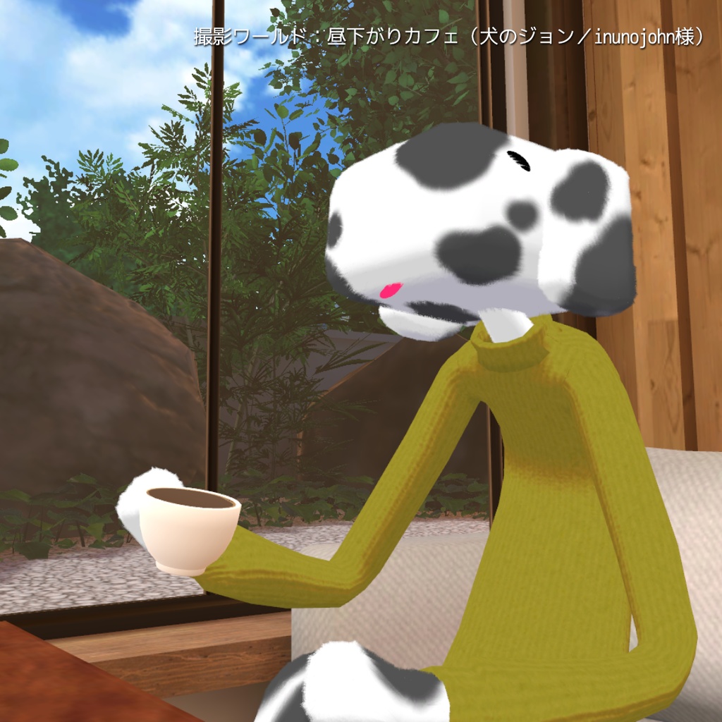 オリジナル3Dモデル「エスキース」Quest対応