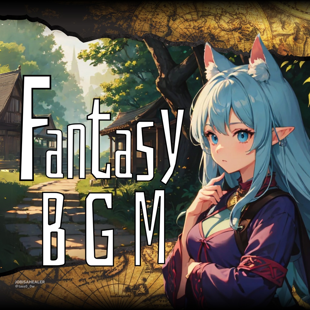 【フリーBGM】原始的な雰囲気のファンタジー音楽_ジャングルの奥の暮らし（民族、妖精、村の音楽、ゲーム）