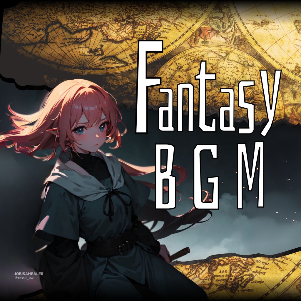 【フリーBGM】ミステリアスな雰囲気のファンタジー音楽_霧の森に隠された秘宝(遺跡、神秘、冒険、ファンタジー)