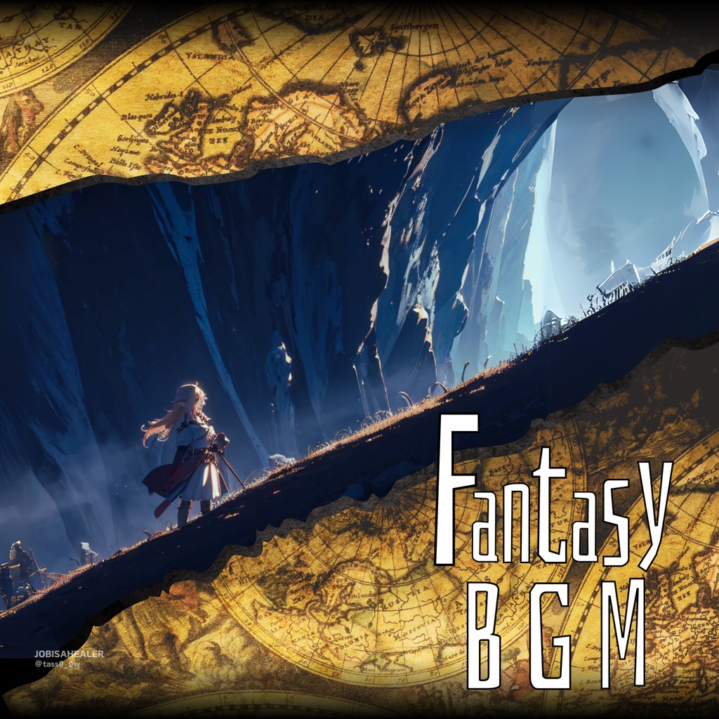【フリーBGM】心地がいい風が吹き抜ける神秘的なファンタジー音楽_風が集まる谷(ケルト音楽、ゲーム、冒険、秘境、静かな曲)