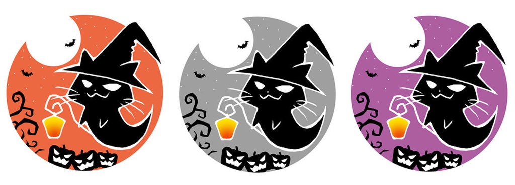 ハロウィンおばけ猫 マスキングテープ