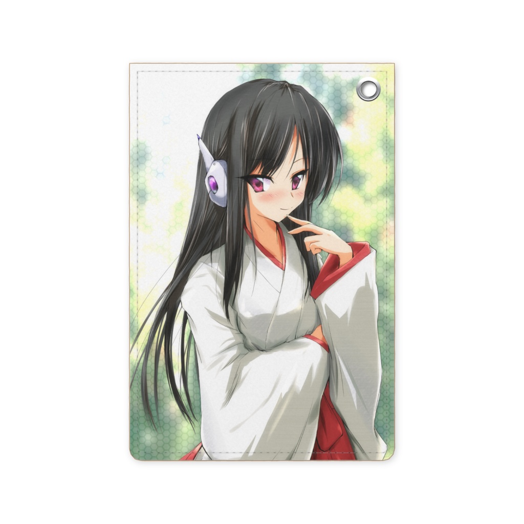 巫女さんパスケース