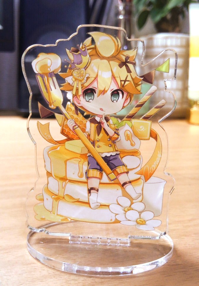 鏡音レンパンケーキアクリルスタンド