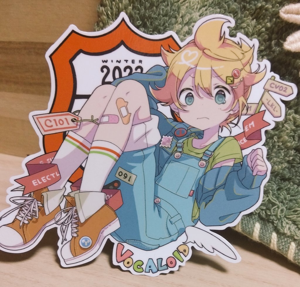 鏡音レンダイカットステッカー