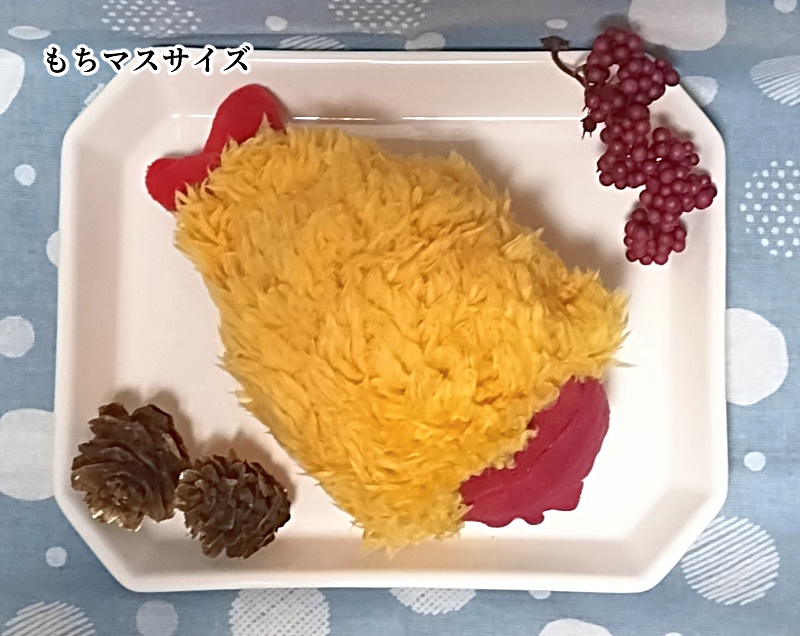 もちマス、もちマスミニ:エビフライきぐるみ