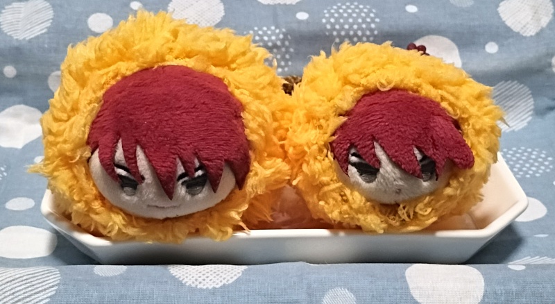 もちマス、もちマスミニ：エビフライきぐるみ