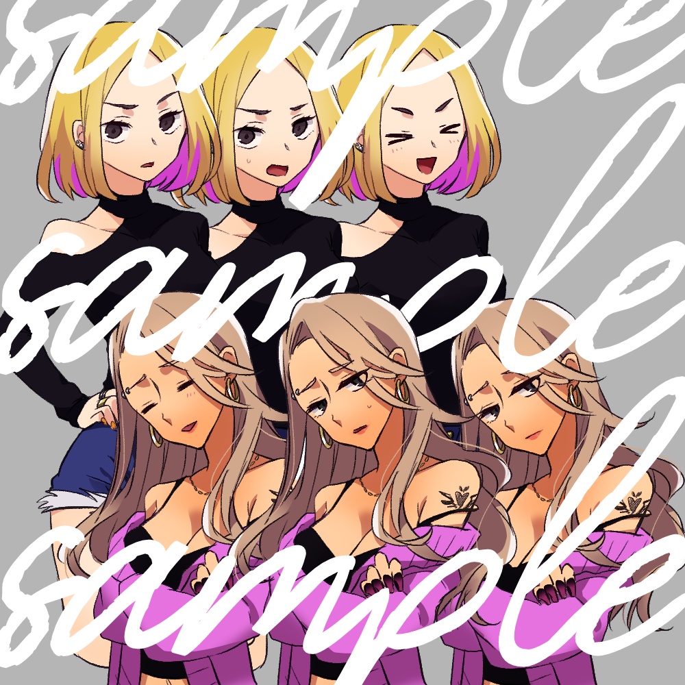 ギャル風立ち絵