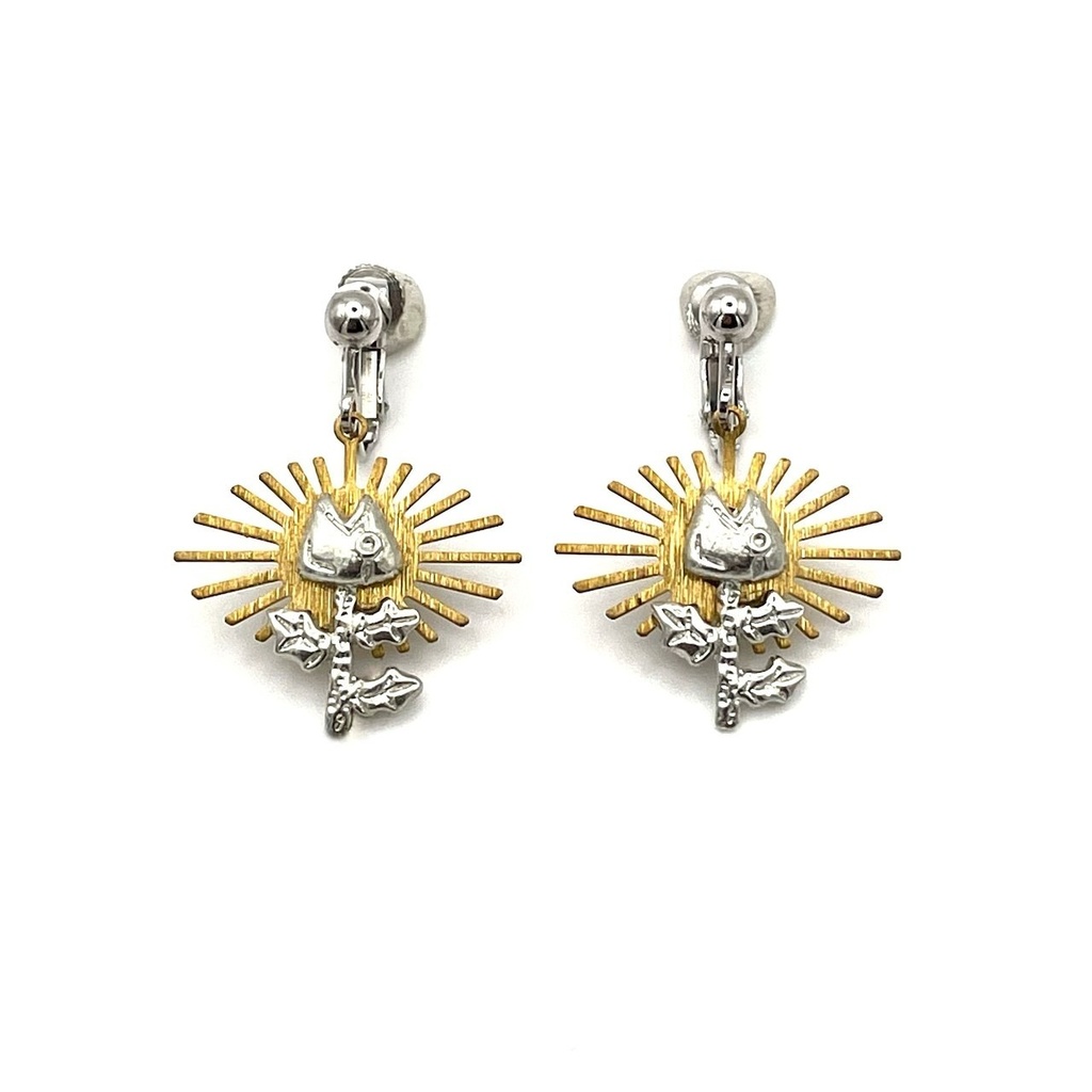 イヤリング「イワシの頭も信心から」