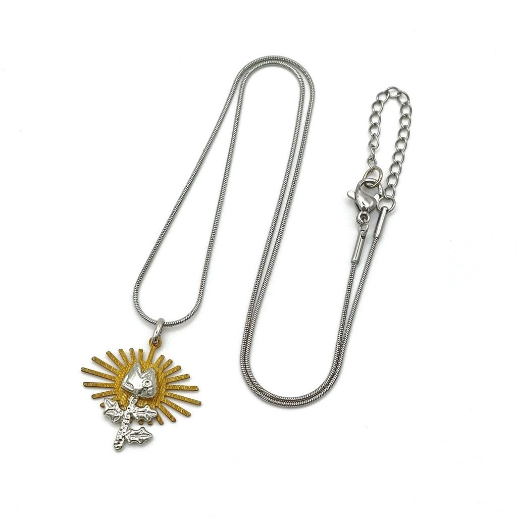 ネックレス「イワシの頭も信心から」