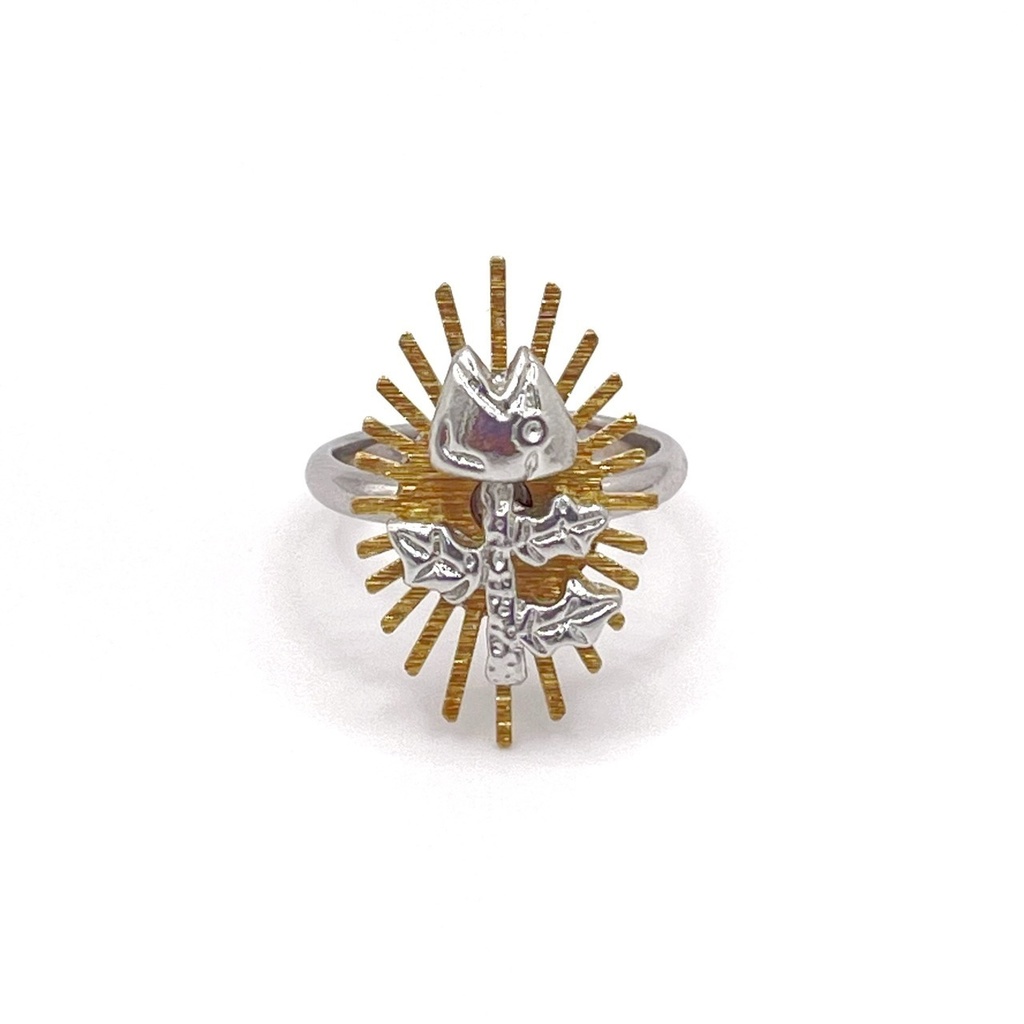 指輪「イワシの頭も信心から」