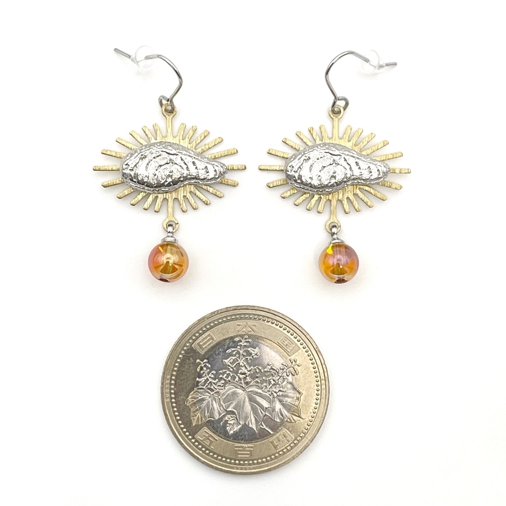 ピアス「しゃけイクラ」