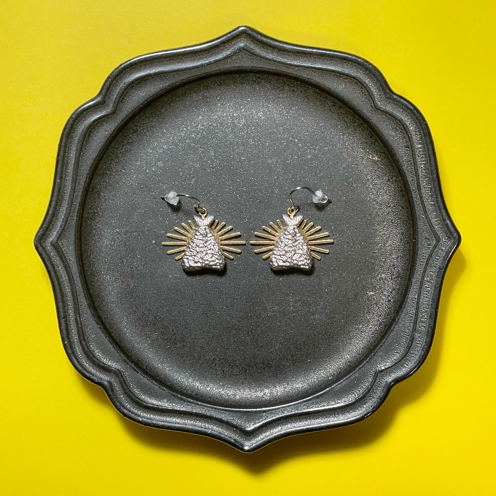 ピアス「アジフライだいすき」