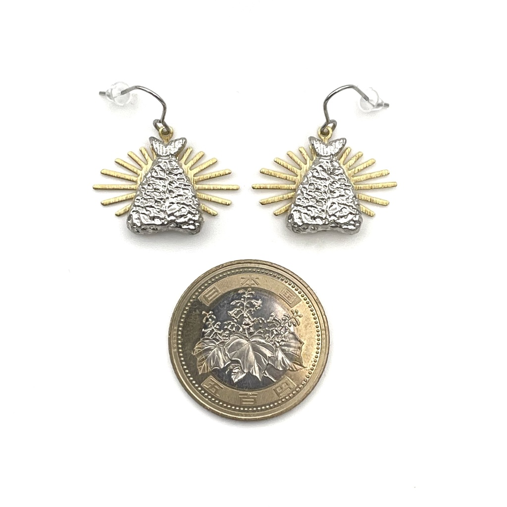 ピアス「アジフライだいすき」